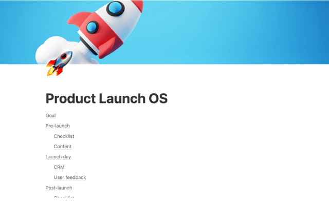 Product Launch OS